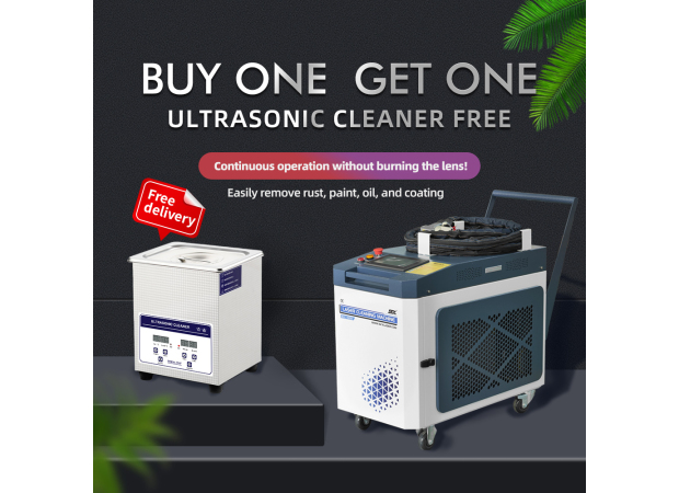 Buy SFX Laser Cleaning Machine Get One Ultrasonic Cleaner for Free